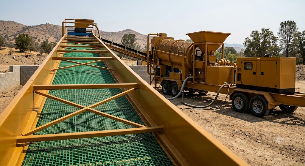 Mobile Wash Plant